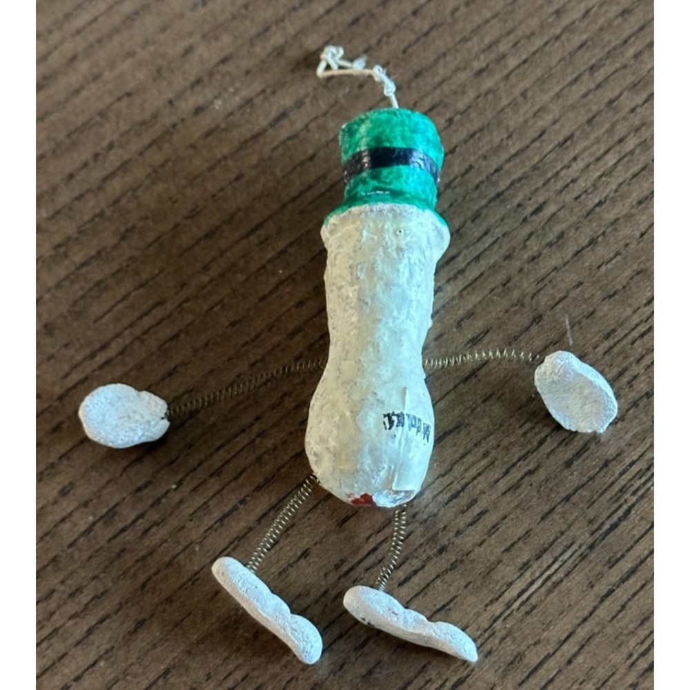 Vintage Planters Mr Peanut Paper Mache Spring Hanging Ornament RARE - Picture 3 of 3